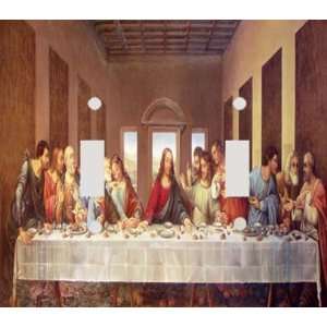 Leonardo Da Vinci The Last Supper Double Decorative Switchplate Cover