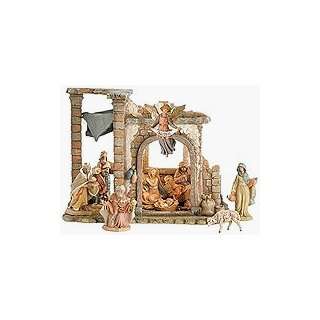   Inch Lighted Fontanini Nativity Stable Only 50620
