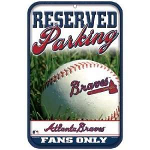  MLB Atlanta Braves Locker Room Sign *