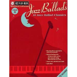  Jazz Ballads Jazz Playalong v. 4 (Jazz Playalong Book 
