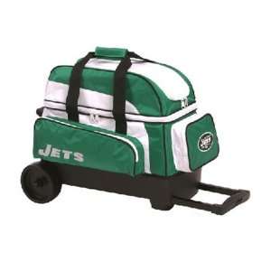    NFL Double Roller Bowling Bag  New York Jets