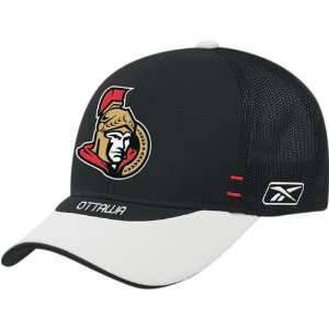   Ottawa Senators Black NHL Draft Day Flex Fit Hat: Sports & Outdoors