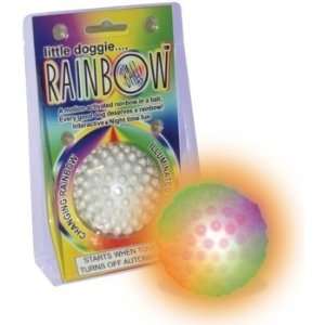  Pet Qwerks BB13 Rainbow Babble Ball 2 .37 in. diameter 