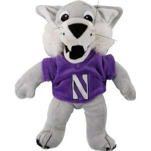  Northwestern Wildcats 8 Plush Mascot: Sports & Outdoors