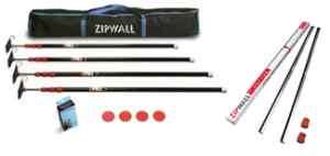 ZipWall tool + Foam Rails  Complete dust barrier system  