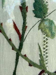This piece of Society Silk otherwise known as Silk Art Embrodiery and 