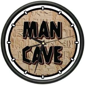  MAN CAVE Clock I sports man cave sign garage wall gift 