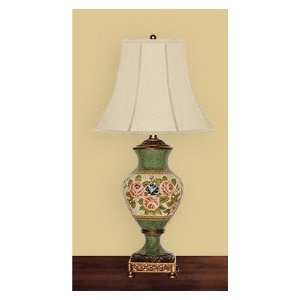  30 Serendipity Roses Porcelain Table Lamp: Home & Kitchen