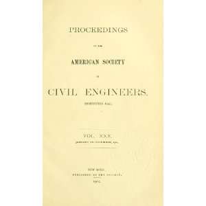  Proceedings: American Society Of Civil Engineers: Books