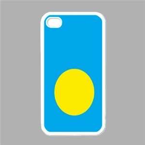    Palau Flag White Iphone 4   Iphone 4s Case