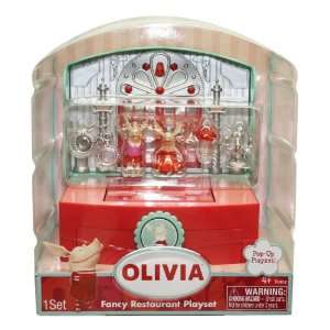  Olivia Fancy Restaurant Play Set: Toys & Games