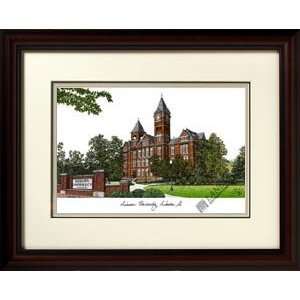  Auburn University Alma Mater Framed Lithograph Office 