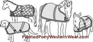 Miniature Horse~Pony~Foal~Dog Blanket Pattern 7606  