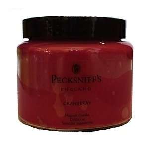  Pecksniffs Cranberry Candle 14.5 Oz. In Glass Jar From 