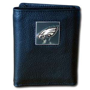 PHILADELPHIA EAGLES NFL NEW Leather Tri Fold Wallet  