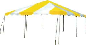 20x20 Yellow & White West Coast Frame Tent Party Tent  