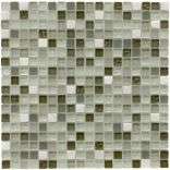   in Emerald Isle Glass/Stone Mosaic Tile (Pack of 10)  