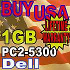 1GB PC2 5300 Dell Inspiron 530 530s 531 531s Memory Ram