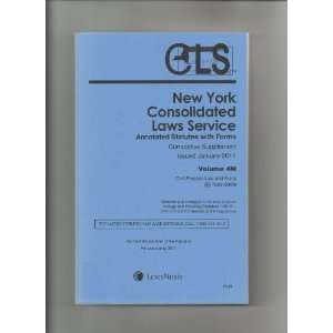  CLS New York Consolidated Laws Service, Annotated Statutes 