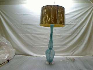 Arteriors 45505 955 Blakely Glass and Acrylic Lamp, Aqua $570.00 