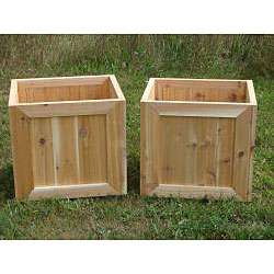 Phat Tommy Red Cedar Planter Box (Set of 2)  