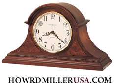   Miller Quartz Chiming Mantel Clock Cherry Finished  FLEETWOOD  