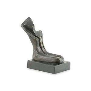 Bronze sculpture, Kneeling Woman  Home & Kitchen