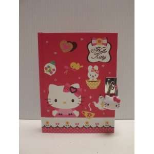  Hello Kitty Journal with Hello Kitty lock Tea Time Toys & Games