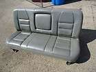 2003 03 Ford Super Duty F250 Crew Cab Rear Bench Seat, Leather Lariat 