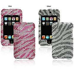 Apple iPod Touch Zebra Design Full Diamond Case  