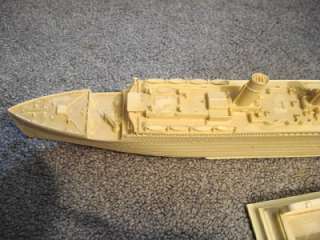 Vintage 1970s RMS Titanic Plastic Ship Model, Completed  