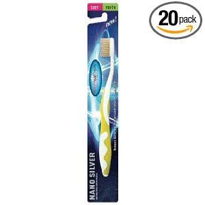  Mouth Watchers Nano Silver Toothbrush   Youth Yellow 