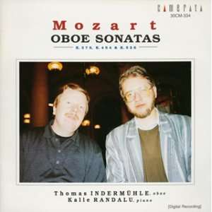  Mozart Oboe Sonatas, K379, K454, K526 Thomas Indermuhle 