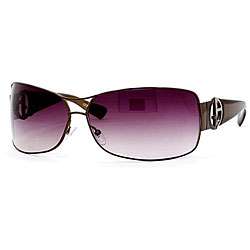 Giorgio Armani GA 605/S Womens Shiny Brown Sunglasses   
