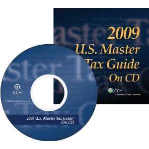  U.S. Master Tax Guide on CD (2009) (9780808019046) CCH Tax 