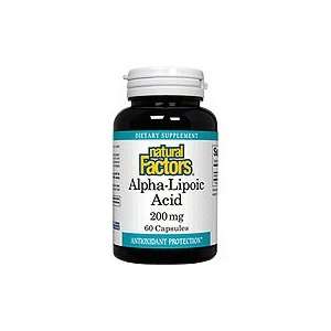 Alpha Lipoic Acid 200mg   Antioxidant Protection, 60 caps 