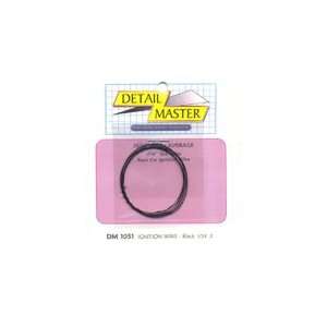    3ft. Race Car Ignition Wire Black Detail Master Toys & Games
