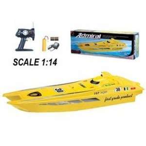  Remote Control 40 Racing Boat Yacht R/c Colors May Vary 