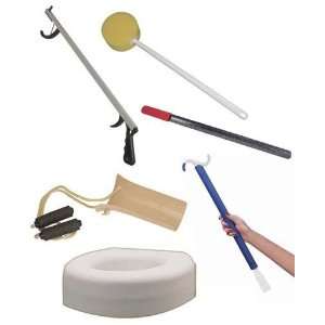 Deluxe Hip Kit (6 piece set) w/Toilet Seat (Catalog Category Aids to 