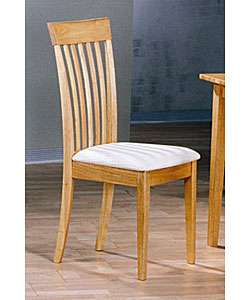 Natural Light Oak Dining Chairs (Set of 2)  Overstock