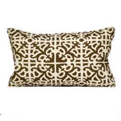 Jiti Pillows Outdoor Malibu Brown Decorative Pillow  