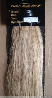 New 20 Human Hair Extensions I Tip 100S 50g Blonde #27  