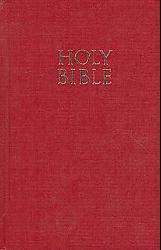 Bib Niv Red Church Bible (Large Print,Hardcover)  