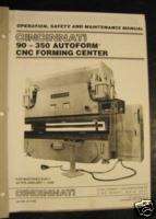 Cincinnati Autoform 90 350 Ton CNC Press Brake Manual  