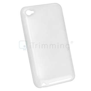   SOFT Rubber Silicone Gel Case Cover FOR APPLE iPOD TOUCH 4th Gen 4G 4
