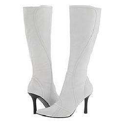 rsvp Brenda (Wide Calf) Off White Leather Boots  Overstock