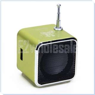 TD V26 Portable Mini Digital MP3 Player Speaker with Micro SD / TF 