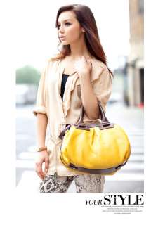   leather handbag shoulder messenger bag gray new fashion A308  