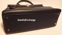Authentic Hermes Kelly 35 cm Black Clemence Gold Hardware Mint No 