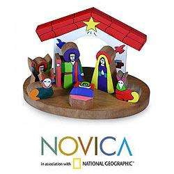 Pinewood Christmas in El Salvador Nativity Scene (El Salvador 